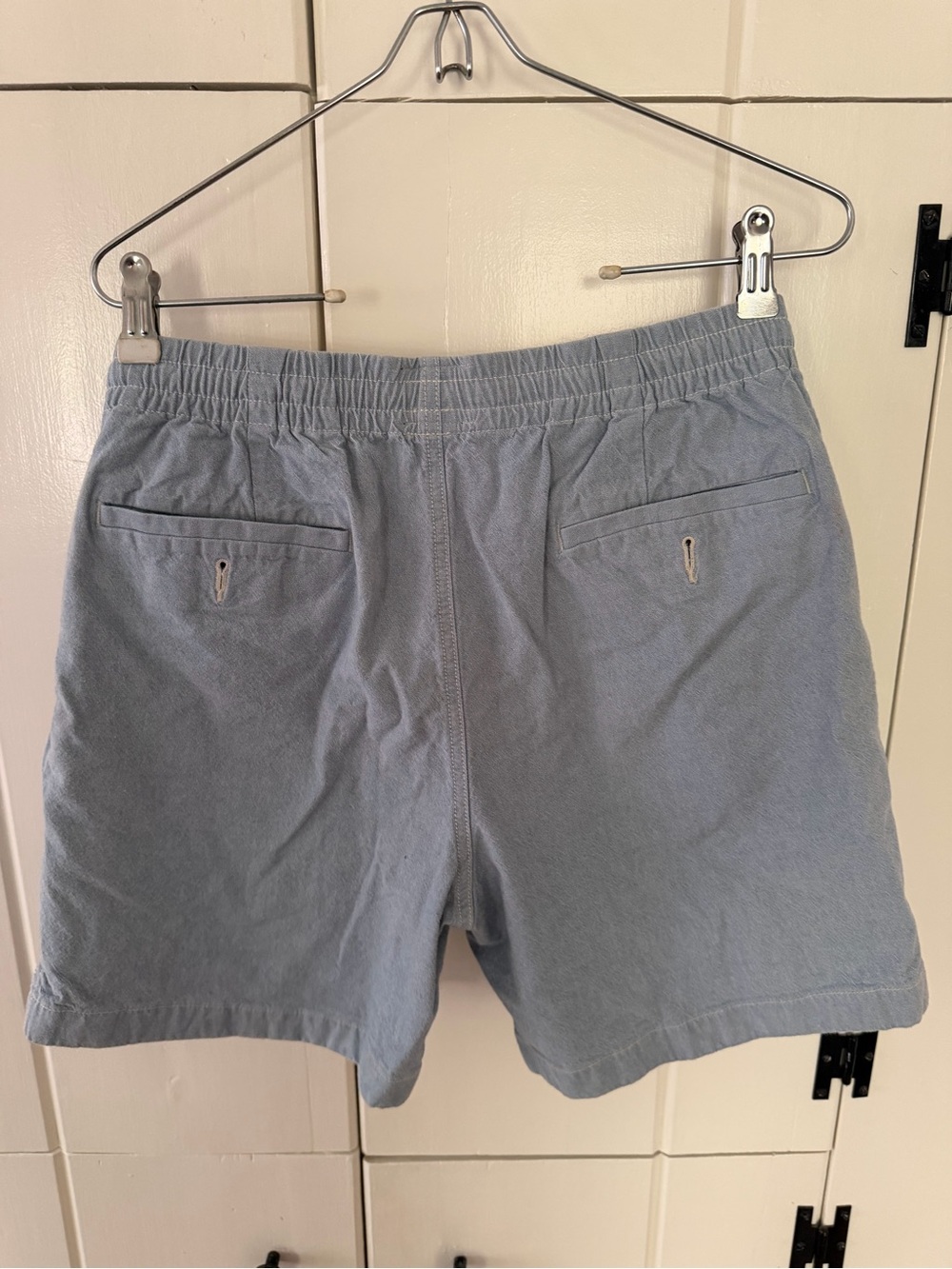 J. Crew Pale Blue Cotton Shorts - Picture 3 of 3